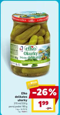 Efko Delikates uhorky