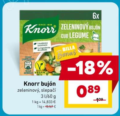 KNORR Bujón