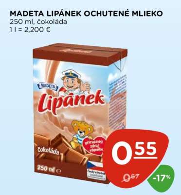 MADETA LIPÁNEK OCHUTENÉ MLIEKO