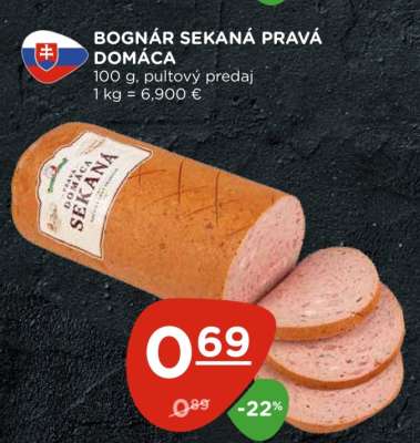 BOGNÁR SEKANÁ PRAVÁ DOMÁCA