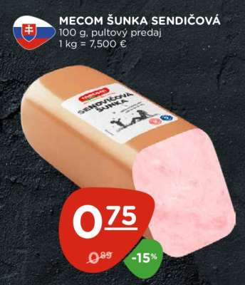 MECOM ŠUNKA SENDIČOVÁ