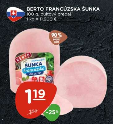 BERTO Francúzska šunka