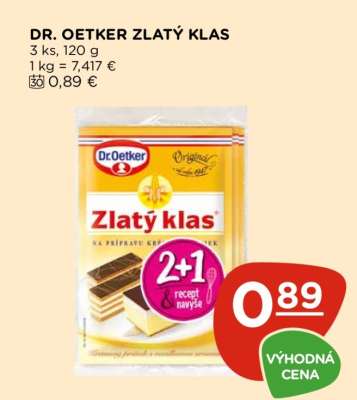 Dr. Oetker Zlatý klas