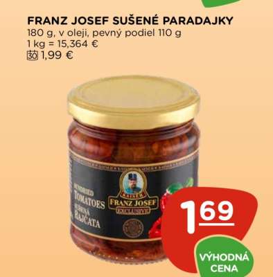 Franz Josef Sušené paradajky