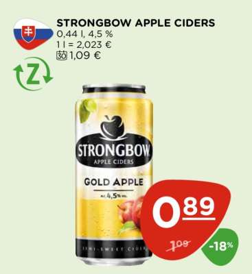 STRONGBOW APPLE CIDERS
