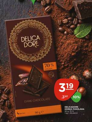 DELICADORE HORKÁ ČOKOLÁDA