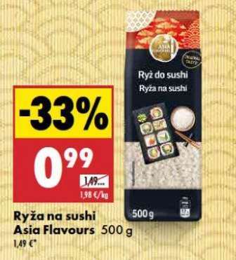 Ryža na sushi Asia Flavours 500 g