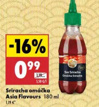 Sriracha omáčka Asia Flavours 180 ml