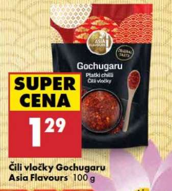 Čili vločky Gochugaru Asia Flavours 100 g