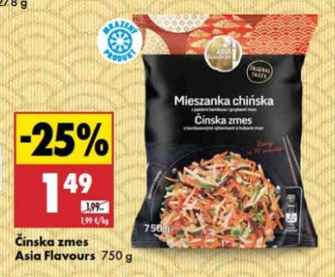 Čínska zmes Asia Flavours 750 g