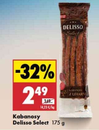 Kabanosy Delisso Select 175 g