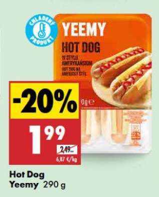 Hot Dog Yeemy 290 g