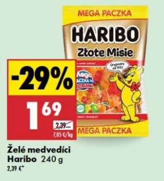 Želé medvedíci Haribo 240 g