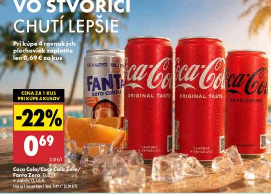 Coca Cola/Coca Cola Zero/Fanta Zero