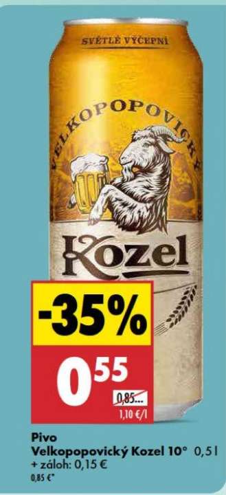 Velkopopovický Kozel 10°