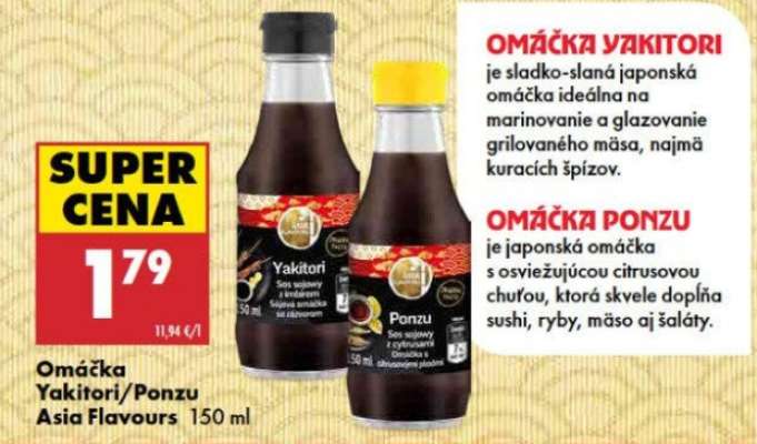 Omáčka Yakitori/Ponzu Asia Flavours 150 ml