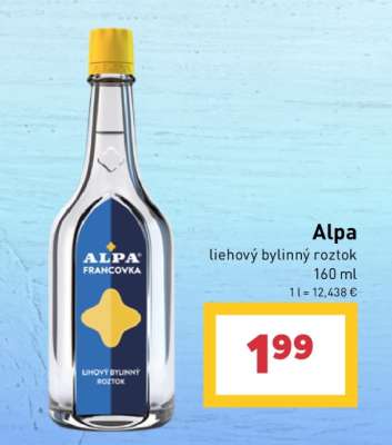 Alpa liehový bylinný roztok