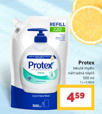 Protex tekuté mydlo – náhradná náplň