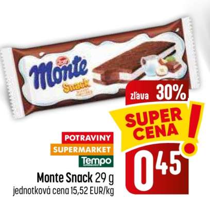Monte Snack, 29 g