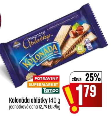 Kolonáda oblátky 140 g