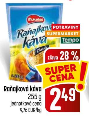Raňajková káva