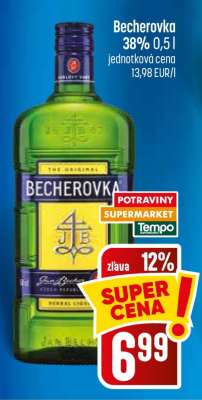 Becherovka 38% 0,5 l