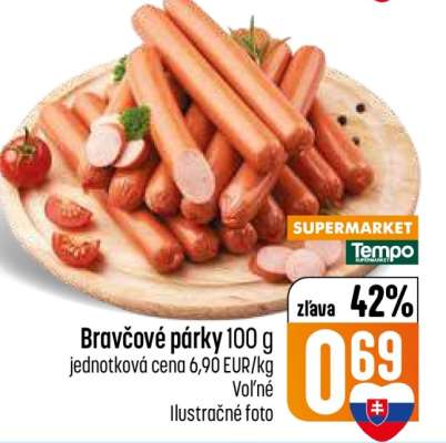 Bravčové párky