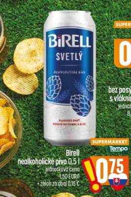 Birell nealkoholické pivo 0,5 l