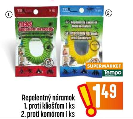 Repelentný náramok
