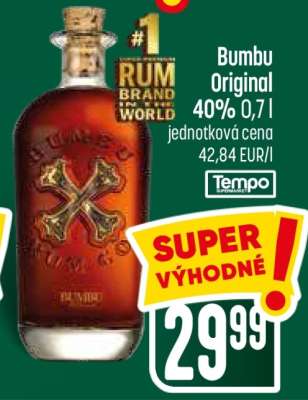 Bumbu Original 40% 0,7l