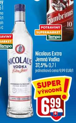 Nicolaus Extra jemná vodka