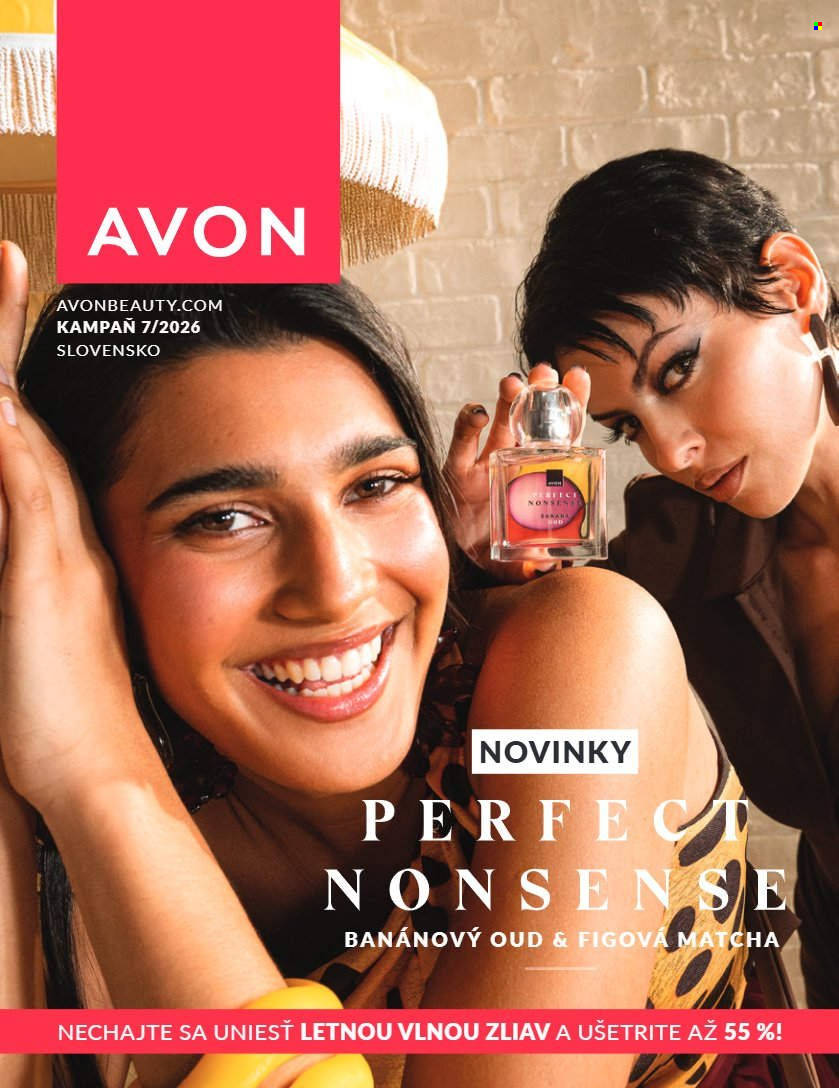 Leták Avon - 1.7.2026 - 31.7.2026. Strana 1