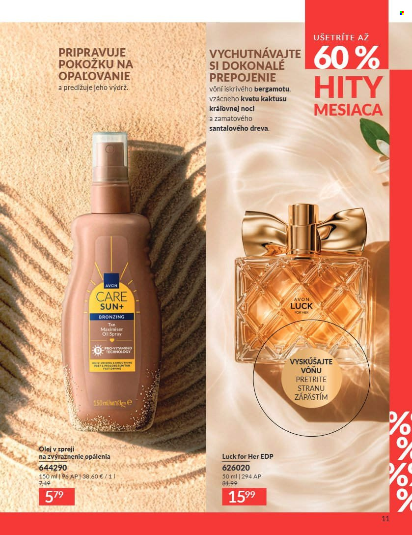 Leták Avon - 1.7.2026 - 31.7.2026. Strana 11