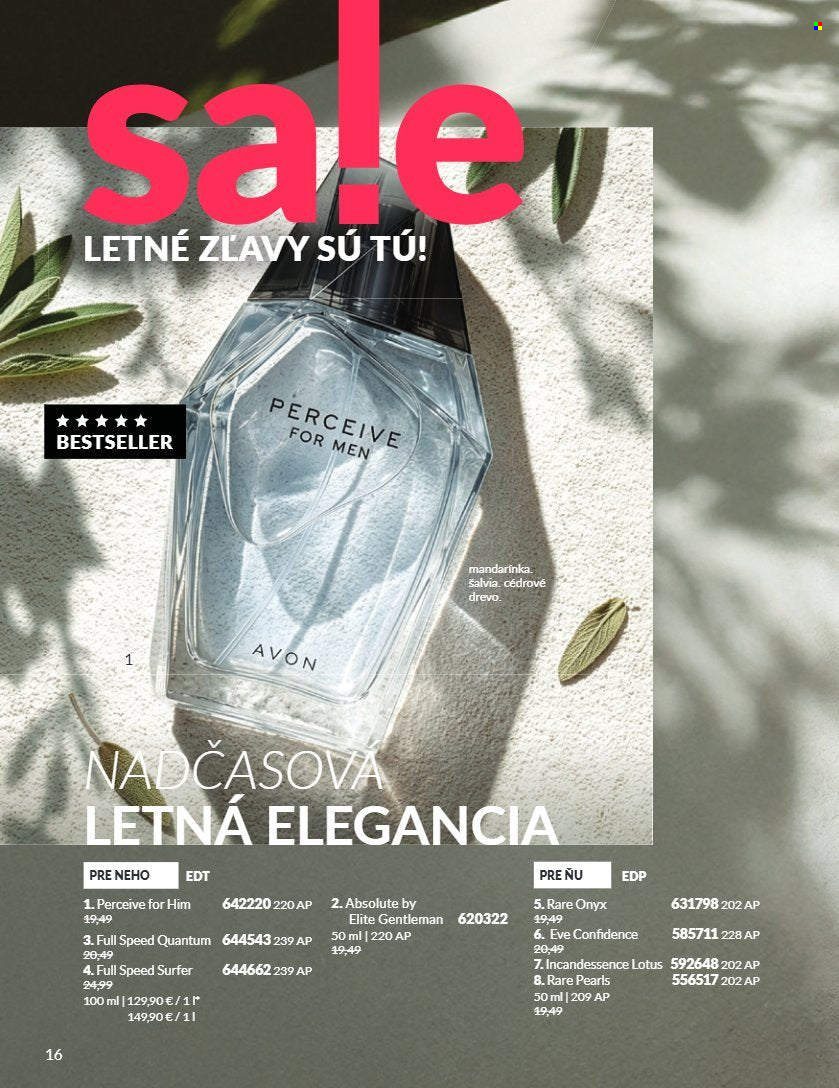 Leták Avon - 1.7.2026 - 31.7.2026. Strana 16