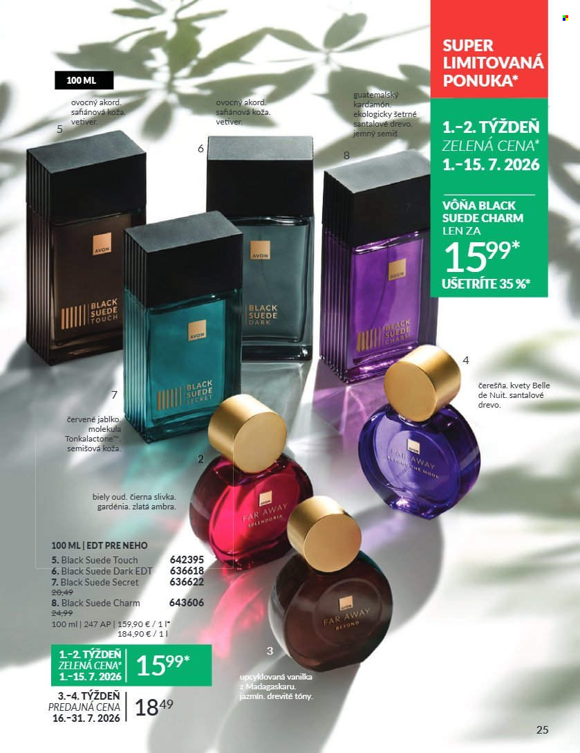 Leták Avon - 1.7.2026 - 31.7.2026. Strana 25