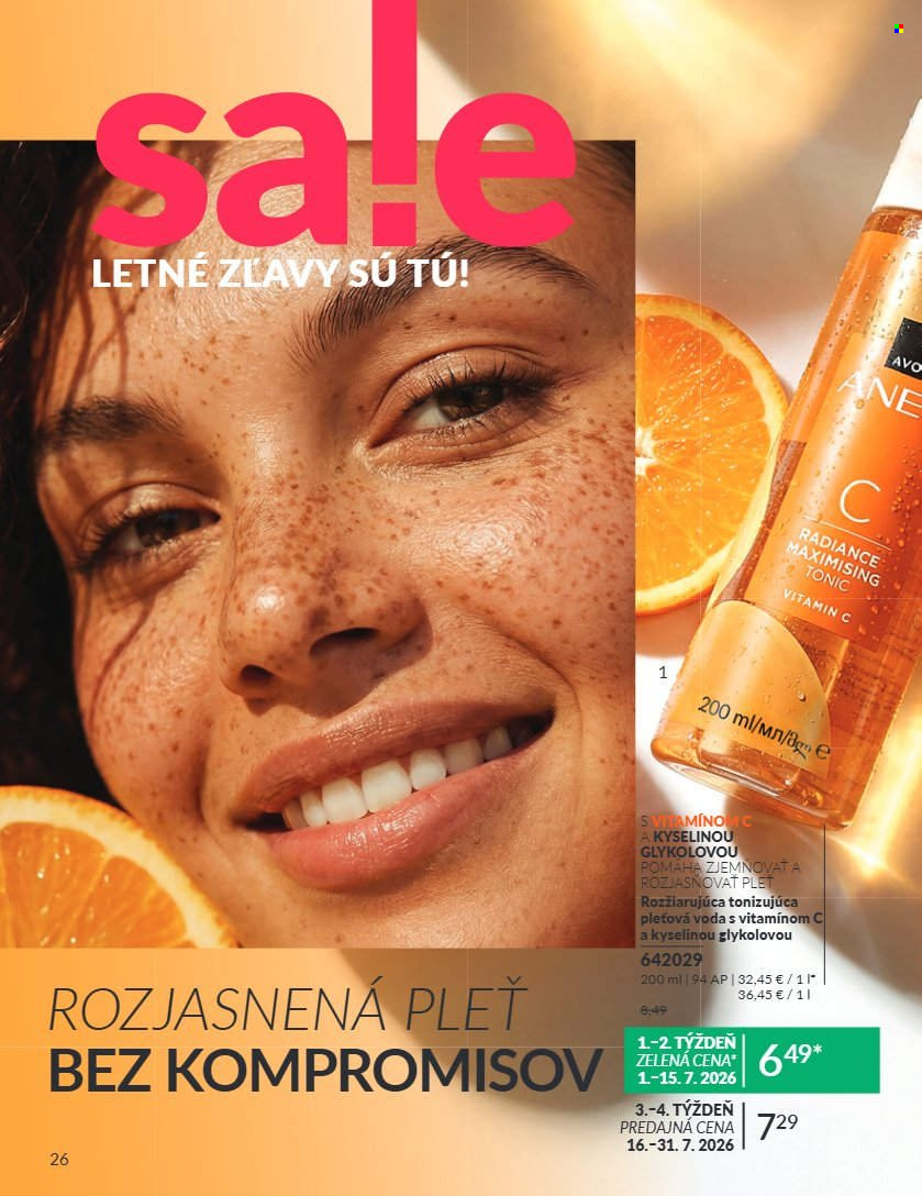Leták Avon - 1.7.2026 - 31.7.2026. Strana 26