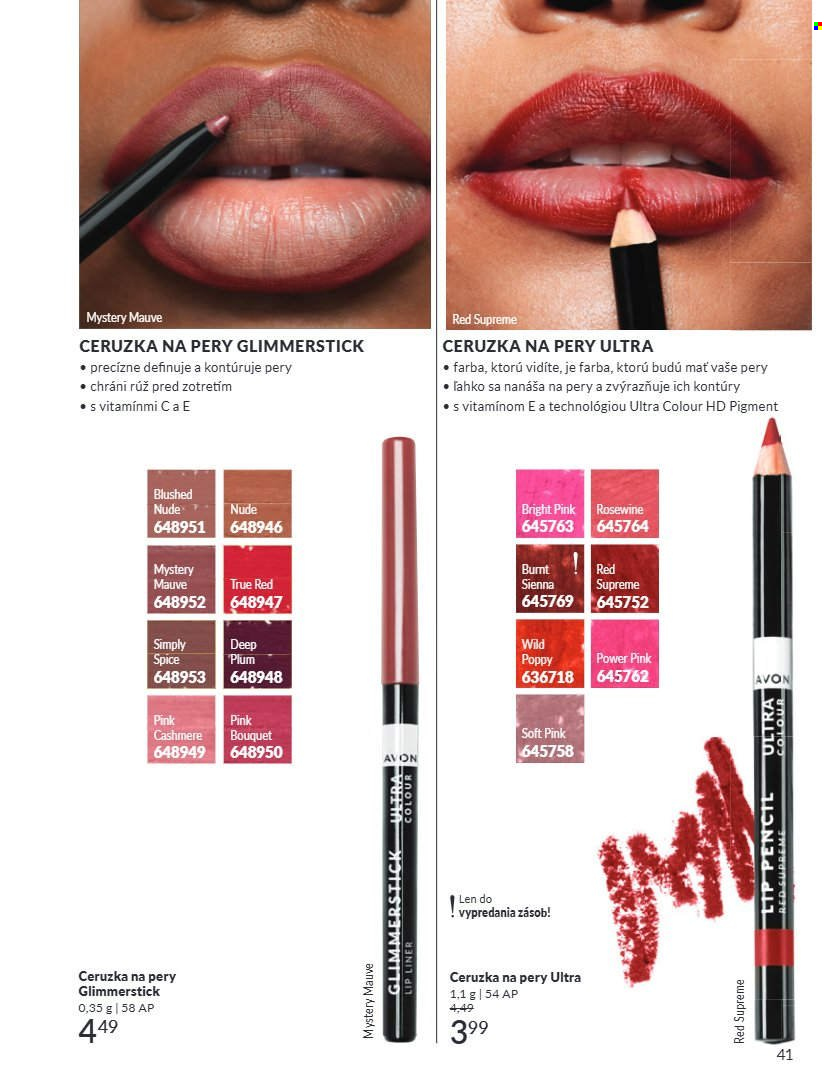 Leták Avon - 1.7.2026 - 31.7.2026. Strana 41
