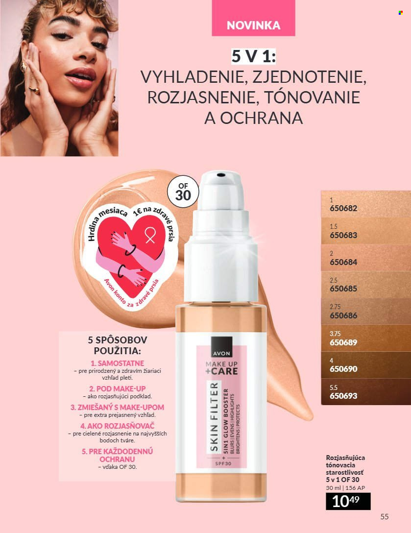 Leták Avon - 1.7.2026 - 31.7.2026. Strana 55