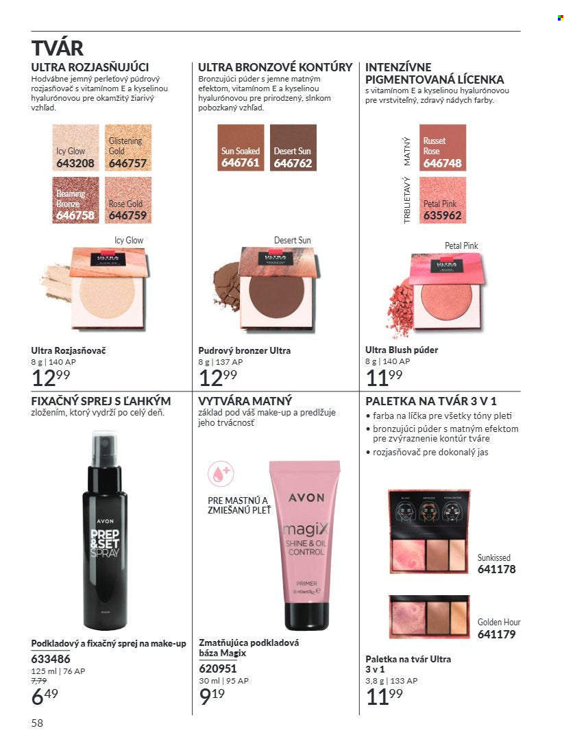 Leták Avon - 1.7.2026 - 31.7.2026. Strana 58