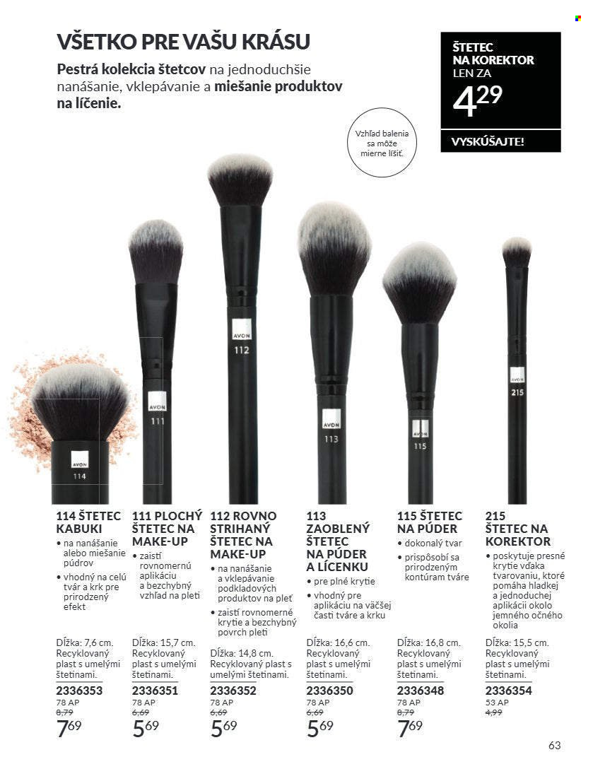 Leták Avon - 1.7.2026 - 31.7.2026. Strana 63