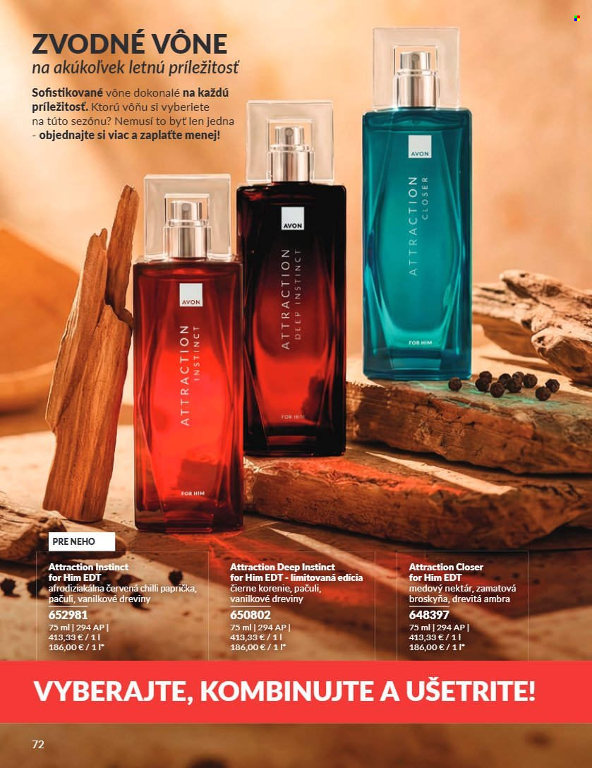 Leták Avon - 1.7.2026 - 31.7.2026. Strana 72