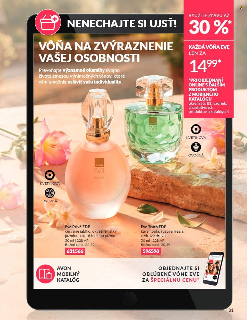 Leták Avon - 1.7.2026 - 31.7.2026. Strana 81