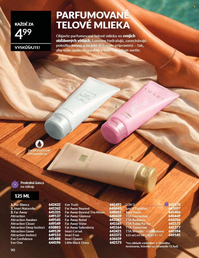 Leták Avon - 1.7.2026 - 31.7.2026. Strana 90