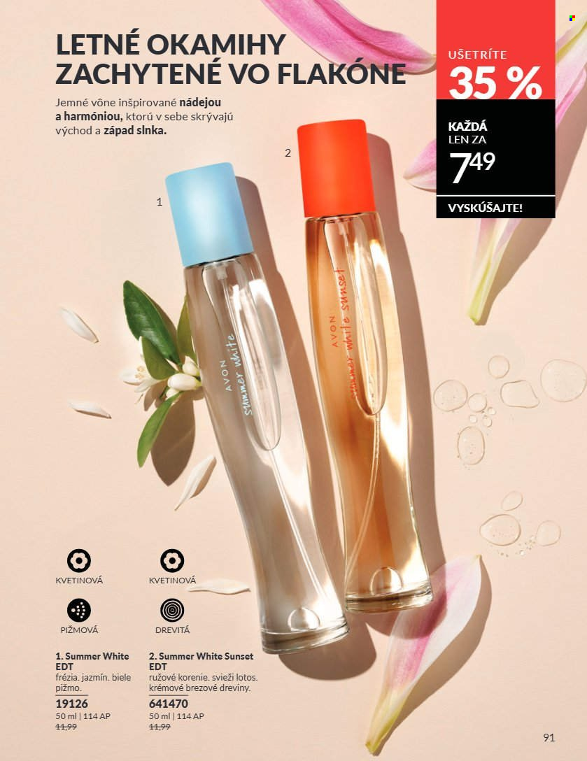 Leták Avon - 1.7.2026 - 31.7.2026. Strana 91