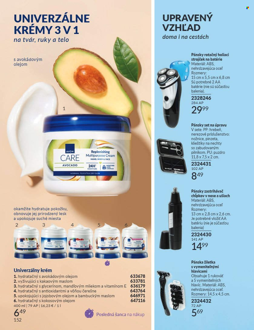 Leták Avon - 1.7.2026 - 31.7.2026. Strana 152