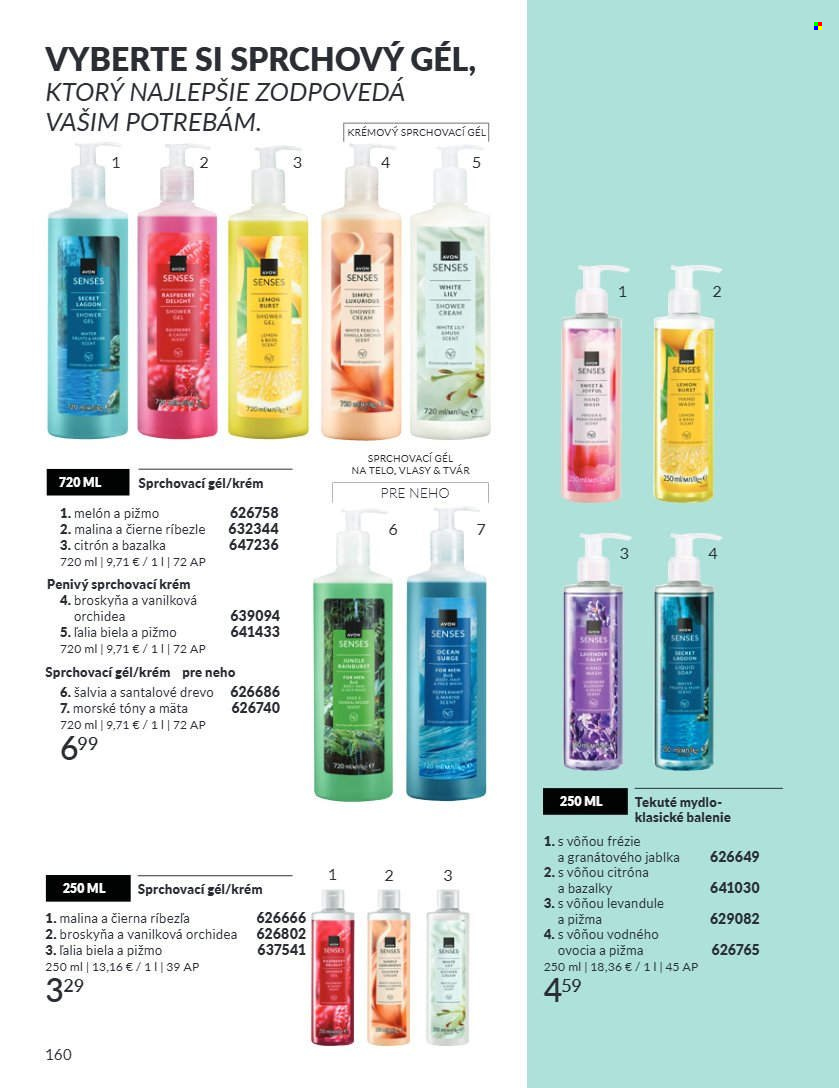 Leták Avon - 1.7.2026 - 31.7.2026. Strana 160