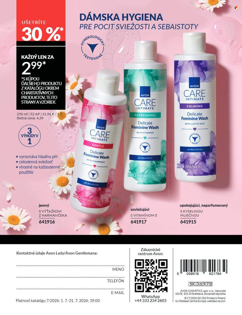 Leták Avon - 1.7.2026 - 31.7.2026. Strana 180