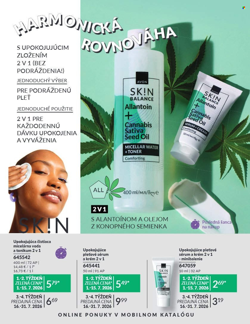 Leták Avon - 1.7.2026 - 31.7.2026. Strana 189
