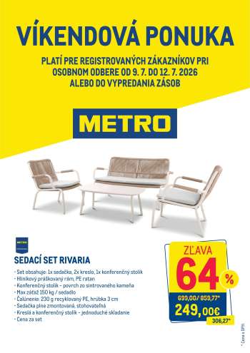 Leták Metro - 9.7.2026 - 12.7.2026.