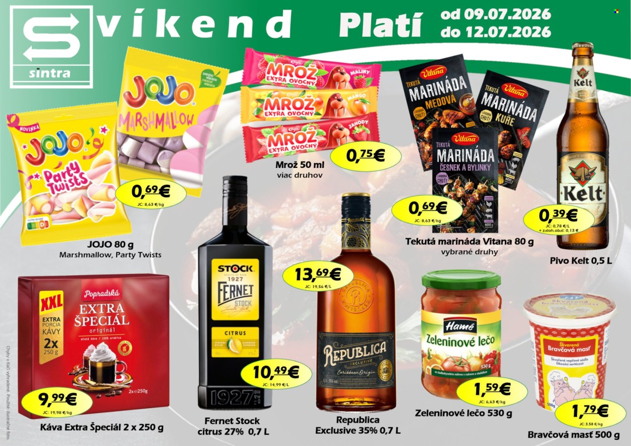 Leták Sintra - 9.7.2026 - 12.7.2026. Strana 1